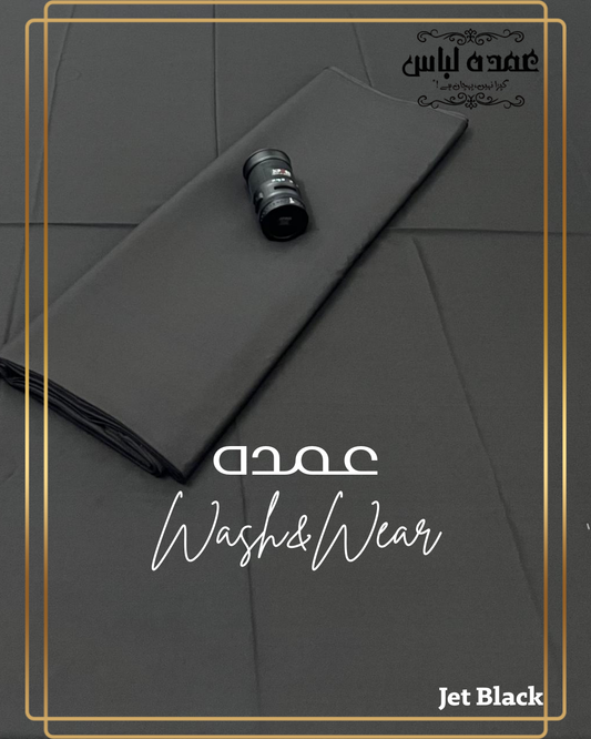 Umdah Wash&Wear | Jet Black